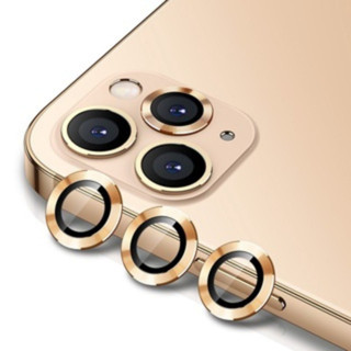 KIT DE PELICULA DE VIDRO PARA CAMERA DE IPHONE ANEL METÁLICO LISO IP 11 / 11 PRO / 11 PRO MAX / 12 MINI / 12 / 12 PRO / 12 PRO MAX / 13 MINI / 13 / 13 PRO / 13 PRO MAX - 2 / 3 PÇ