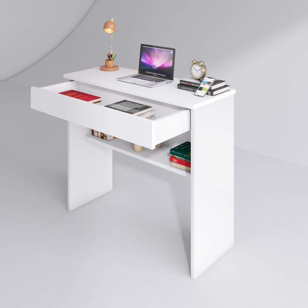 Mesinha  Multiuso Computador Quarto Sala Escritório 1 Gaveta em Oferta na Shopee