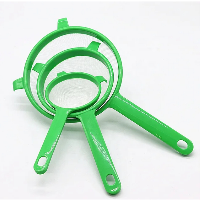 kit c/ 3 Peças de Peneiras plástico ~ H&N BAZAR ~
