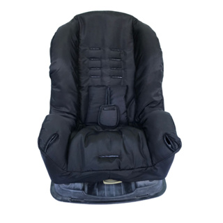 CAPA PARA CADEIRINHA INFANTIL ACOLCHOADA BURIGOTTO COM PROTETORES DE CINTO -  PRETA em Oferta na Shopee