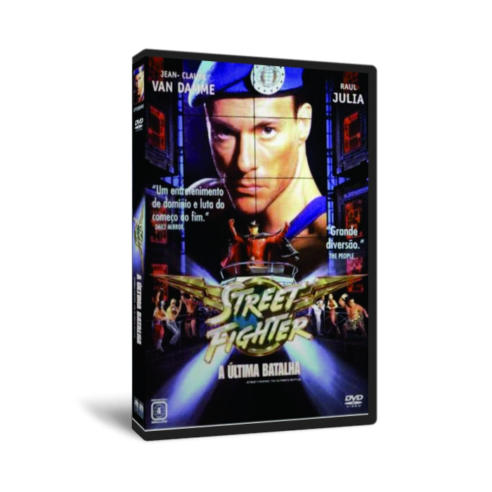 DVD Street Fighter: A Última Batalha
