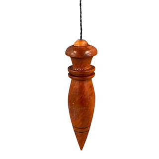 Pendulo Em Madeira Com Chumbo Para Radiestesia Modelo P-01