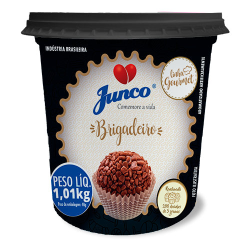 Doce Pronto pra Enrolar Brigadeiro/Brigadeiro Gourmet/Cajuzinho 1,01kg - Junco