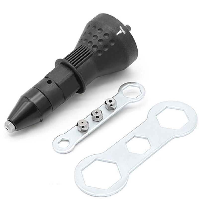 Adaptador Rebitador Lorben para Parafusadeira Furadeira Rebitadeira Rebite