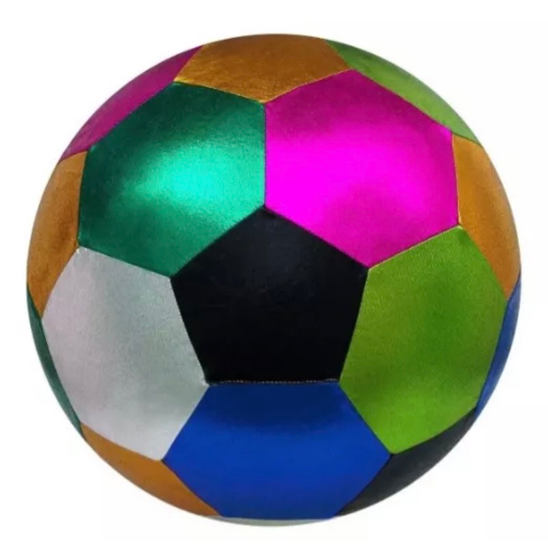 Bola Gigante Inflável Tecido Brilho Vinil Festa Decoração Parque 45cm