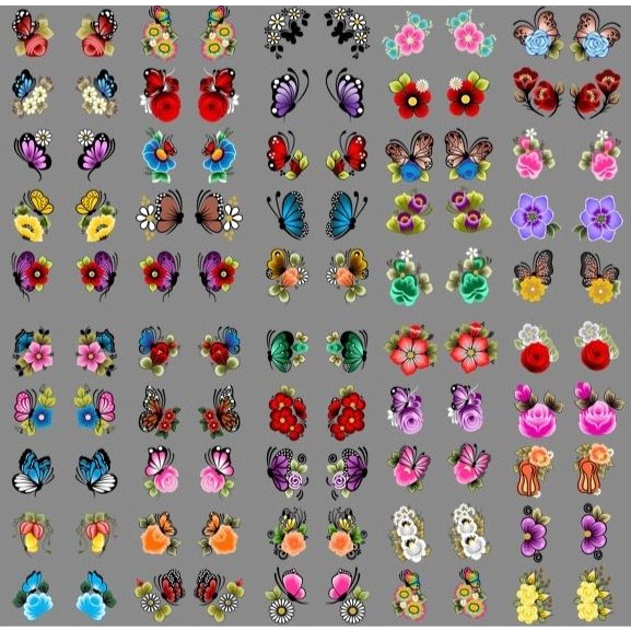 kit 50 unidades de Películas de Unha Variados Revenda em Oferta na Shopee