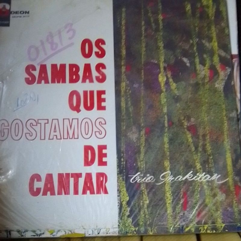 lp vinil - trio irakitan os sambas que gostarmos de cantar leia o anúncio até o fim /