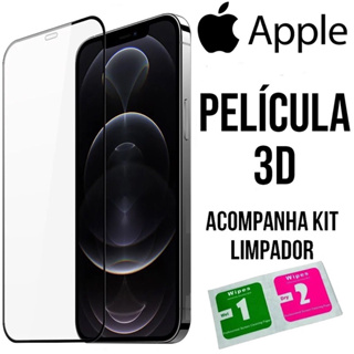 película de vidro 3D pra iPhone 6,6s,7,8,7plus,8plus,x,xs,Xe,xsmax,11,11pro,11promax,12mini,12,12Pro,12promax,13mini,13,13pro,13promax,14,14pro,14plus,14promax 15 15pro 15plus 15promax em Oferta na Shopee