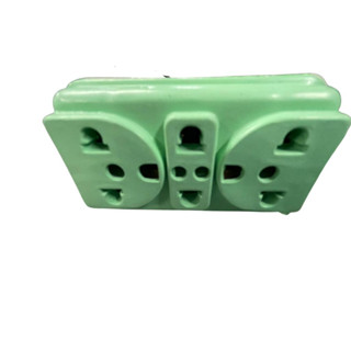 KIT 32 Unidades Adaptador 3 Saídas 10A Pino Central Colorido