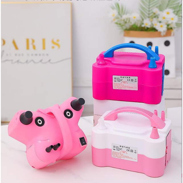Inflador Compressor 110v Bomba Balões Bexigas 2 Bicos Festas em Oferta na Shopee