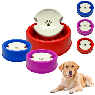 Bebedouro Não Molha Pelos Para Cães Pelos longos e Secos cachorro pet em Oferta na Shopee