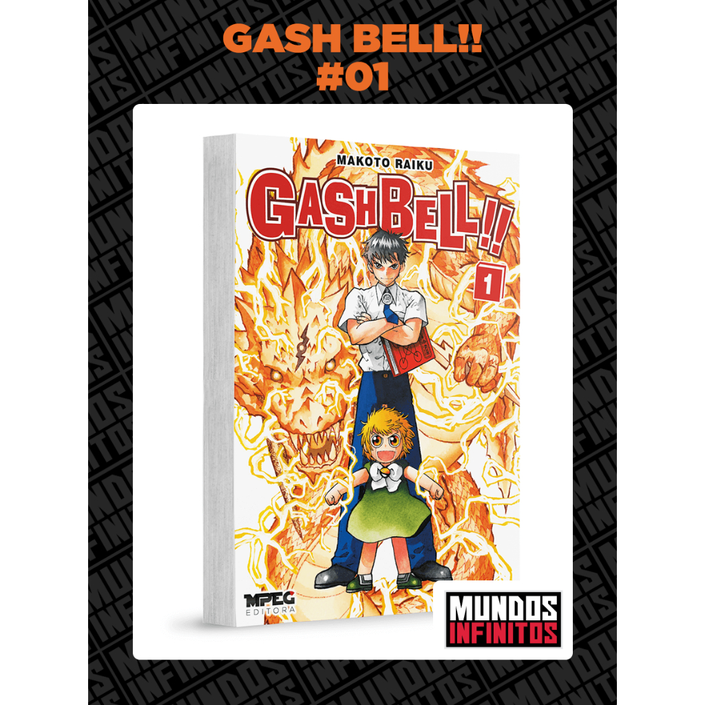 Mangá - Gash Bell!! - 01 - Editora MPEG - Novo/Lacrado em Oferta na Shopee