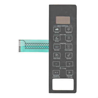 MEMBRANA TECLADO PARA MICROONDAS BRASTEMP BMS 20 AR ESPELHADA em Oferta na Shopee