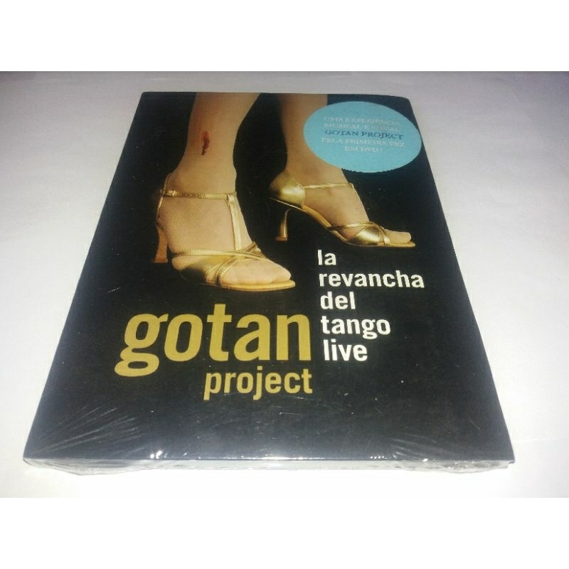 Dvd - Gotan Project - La Revancha Del Tango Live - 2005 - Lacrado
