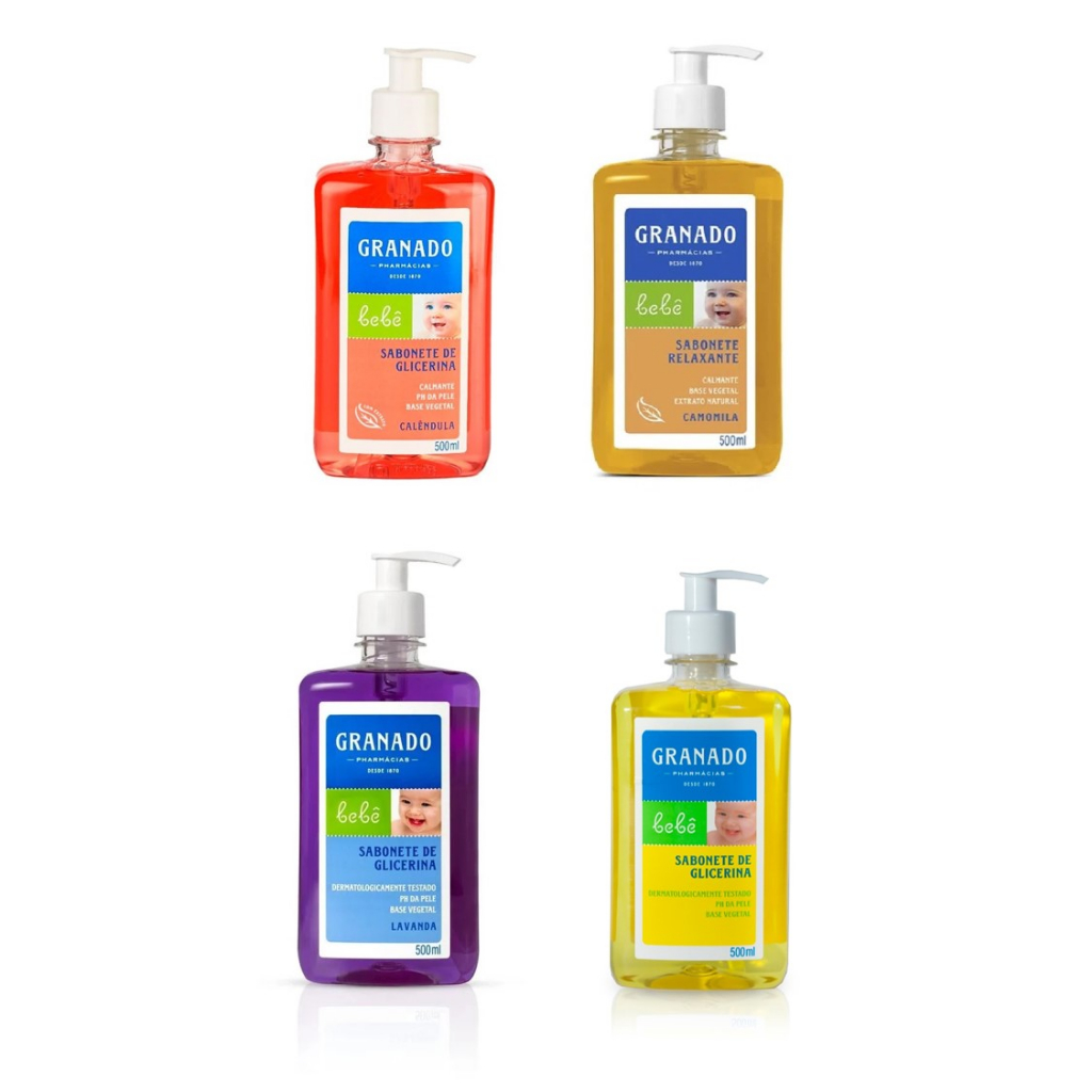 Sabonete Líquido de Glicerina Granado Bebê 500ml