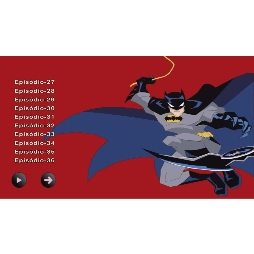 Desenho - O batman completo e dublado (65 episódios)