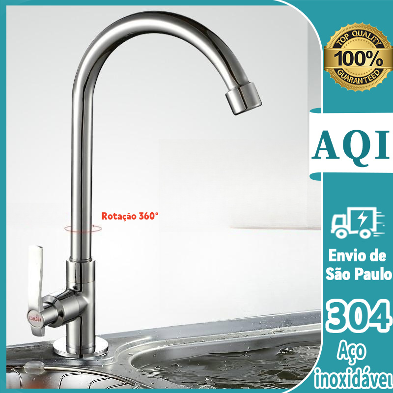 360° Torneira banheiro lavabo cuba sofisticada inox ABS Lavatorio Lavabo Banheiro cozinha Abs