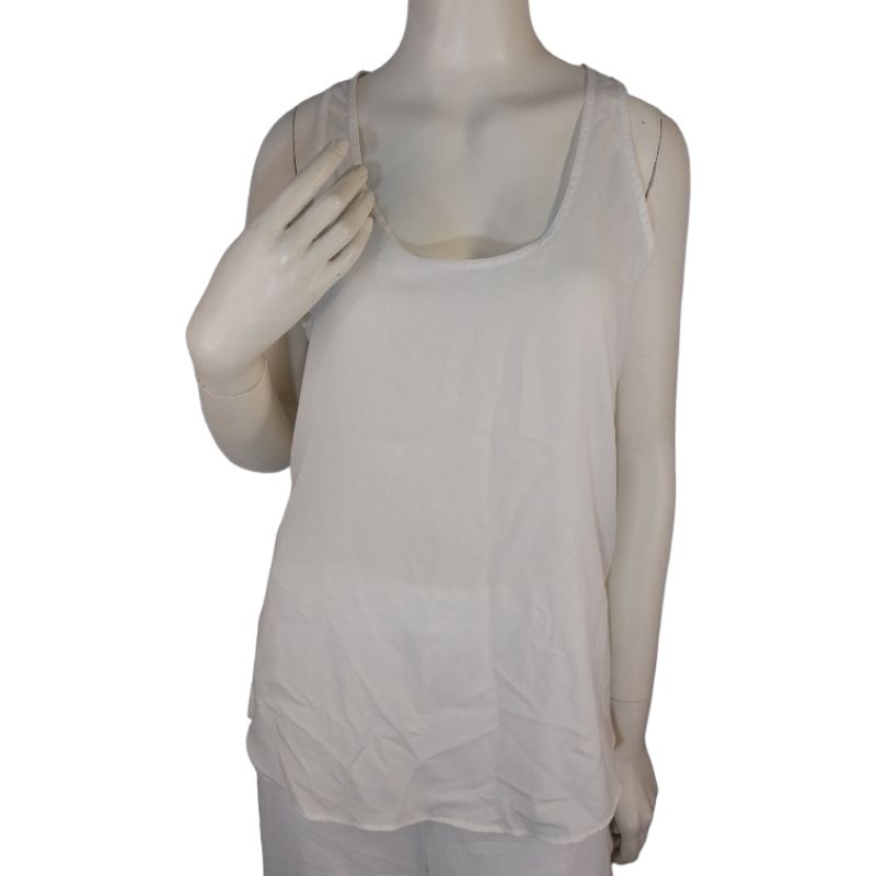 [ M ] C&A Blusa regata branca