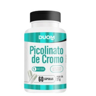 Picolinato de Cromo Duom - 60 Cápsulas- DUOM