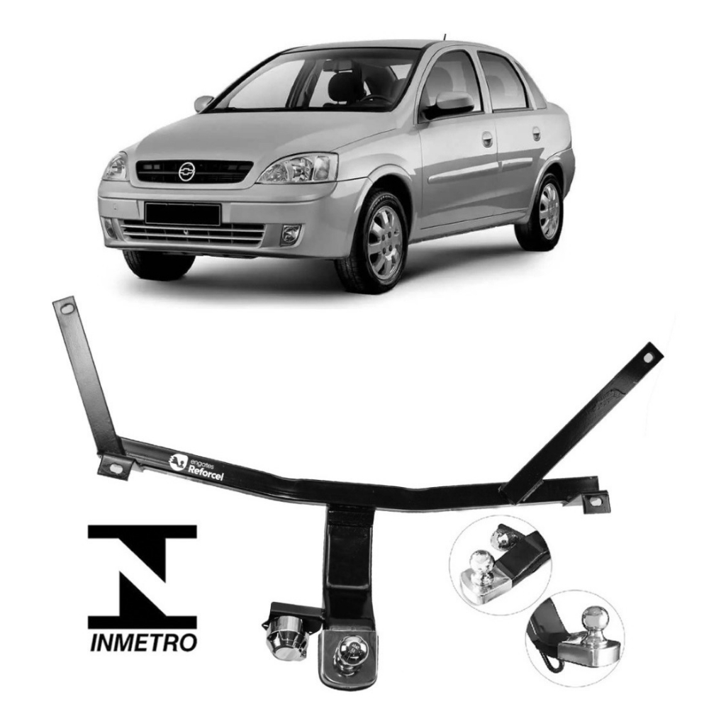 Engate Reboque Chevrolet Corsa Sedan Corsa Classic Até 2009