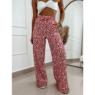 ADD8011Calça Estampada/Pantalona/Sofisticada/Chique/Linda/ADDMODA