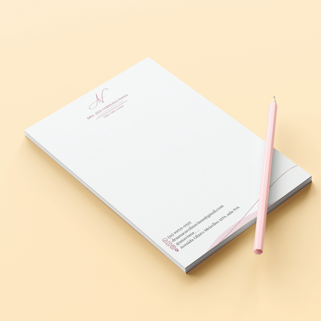 Bloco receituário personalizado - bloquinho de receituários - receituários