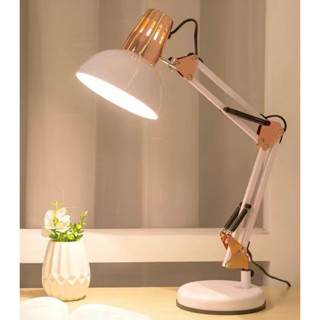 Luminária da lampada Luminaria De Mesa Abajur Articulada De Mesa Abajur usar lâmpada Com Base para Escritório