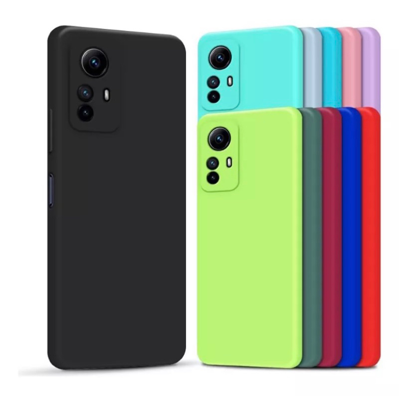2x1- Xiaomi Redmi Note 12s - Película Frontal em Ceramica Fosca 9D + Capa Case Silicone Aveludado