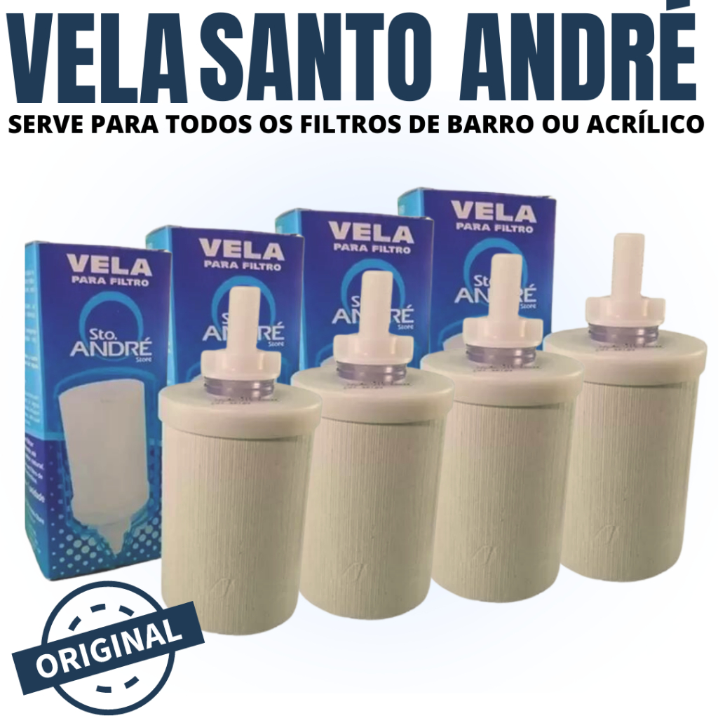 Vela Para Filtro de Barro ou Acrilico Santo André