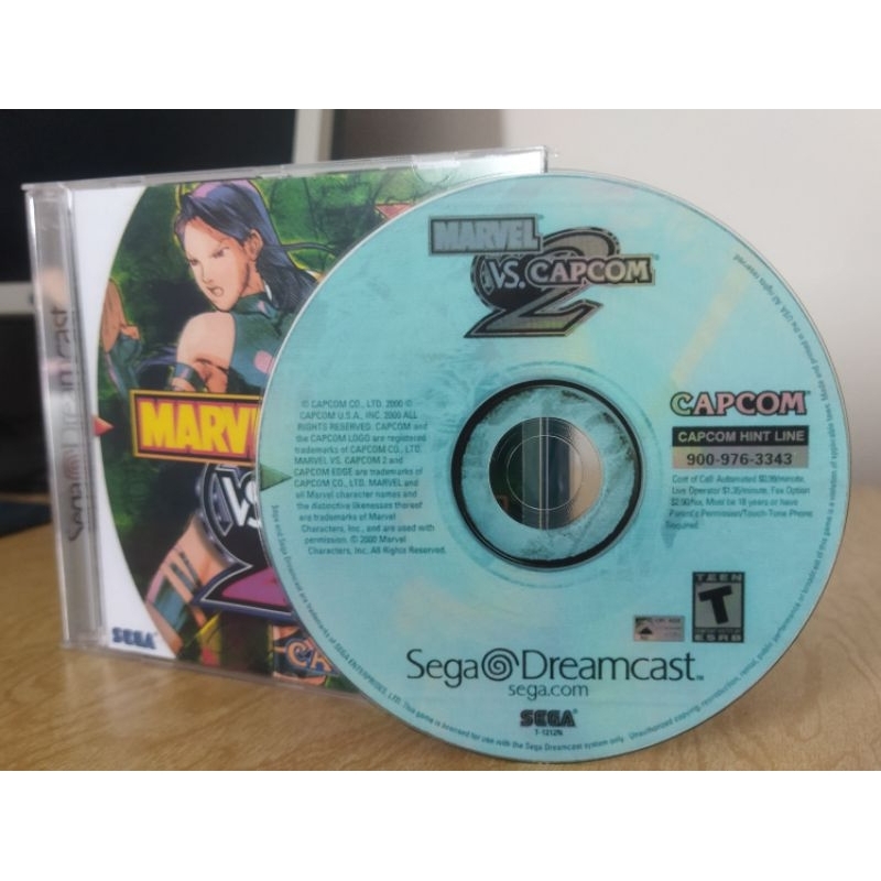 Marvel vs Capcom 2 Sega Dreamcast