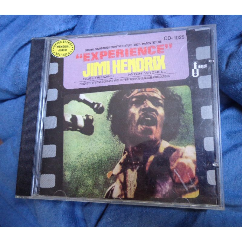 Jimi Hendrix experience trilha sonora do filme cd usado