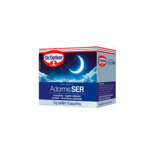 Chá Misto Ser Adormeser Camomila Capim-Cidreira Hortelã Erva-doce-nacional Dr. Oetker 10 sachês 15g - Healthy