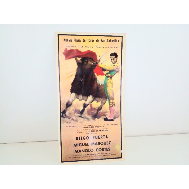Interessantíssimo Cartão Postal Espanhol San Sebastián Raridade