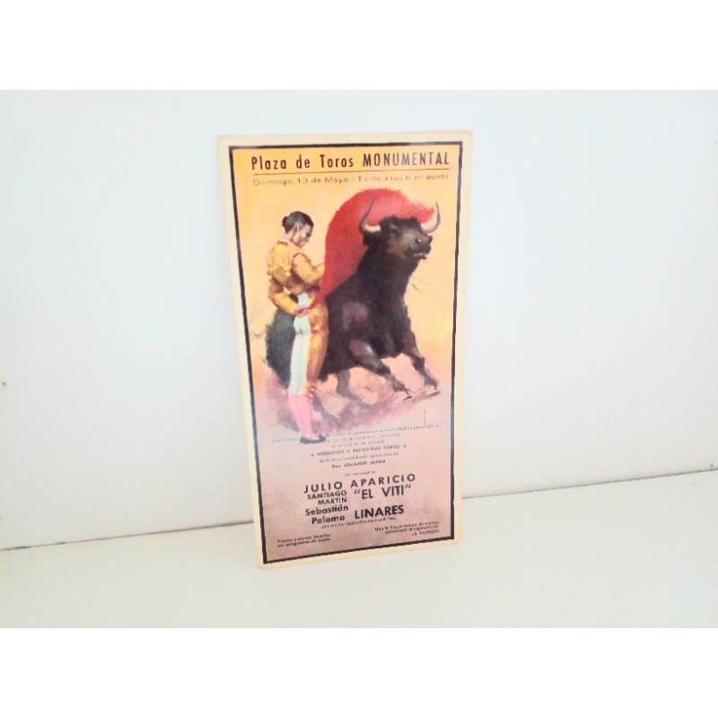 Interessantíssimo Cartão Postal Espanhol Touradas Raridade