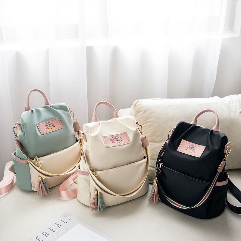 Mochila  escolar com pingente alça de ombro “rabbit”[1358]