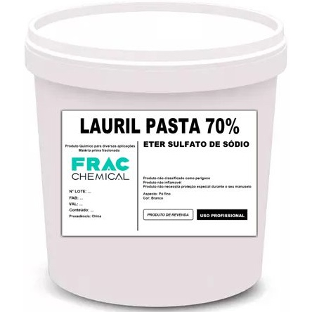Lauril Pasta 70% 500g sabonete sabão