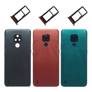 kit tampa traseira com lente + gaveta do chip moto E7 novo em Oferta na Shopee