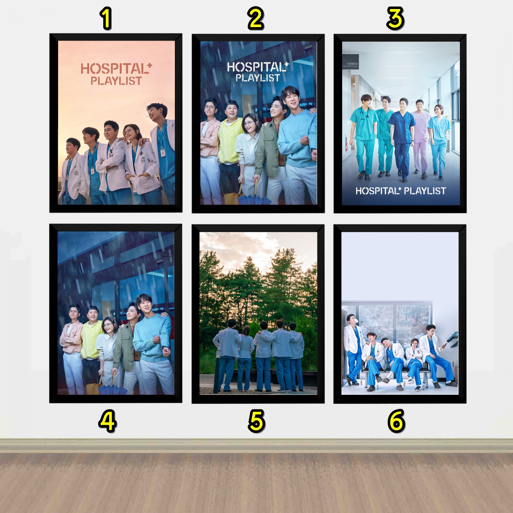 Quadro Decorativo Hospital Playlist Dorama Kdrama