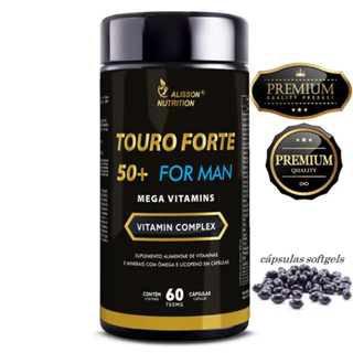 Touro Forte 50+ For Man Mega Vitamins 60 cápsulas - Alisson Nutrition
