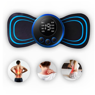 Mini Massageador de Cervical Elétrico Portátil Alivia Dores Corpo Pescoço