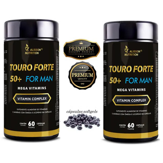 Touro Forte 50+ For Man Mega Vitamins 2x60 cápsulas - Alisson Nutrition