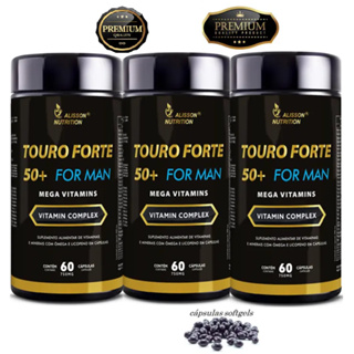 Touro Forte 50+ For Man Mega Vitamins 3x60 cápsulas - Alisson Nutrition