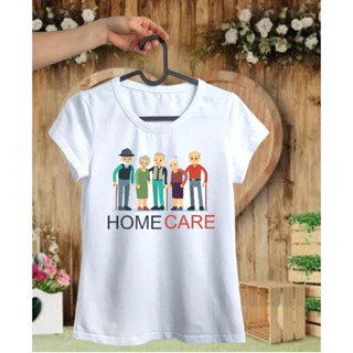 camiseta cuidadora de idoso profissional