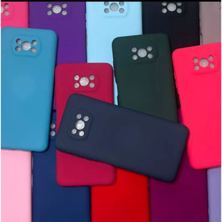Capa Capinha Case Xiaomi Pocophone POCO X3/X3 PRO Silicone Aveludado Proteção de Câmera