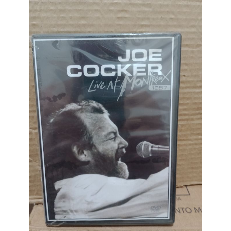 DVD JOE COCKER- LIVE AT MONTREUX 1987 (ORIGINAL/LACRADO)