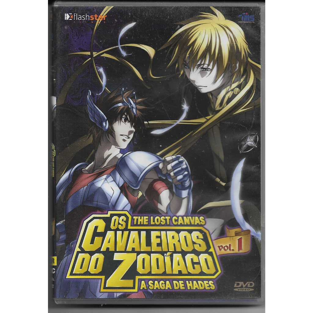 DVD Anime | Cavaleiros do Zodíaco Lost Canvas . A Saga Hades | 2009 Original