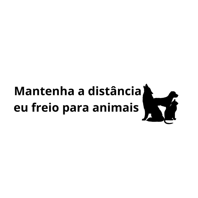 Adesivo Traseira do Veículo Vidro e Lataria Vinil Fundo Branco