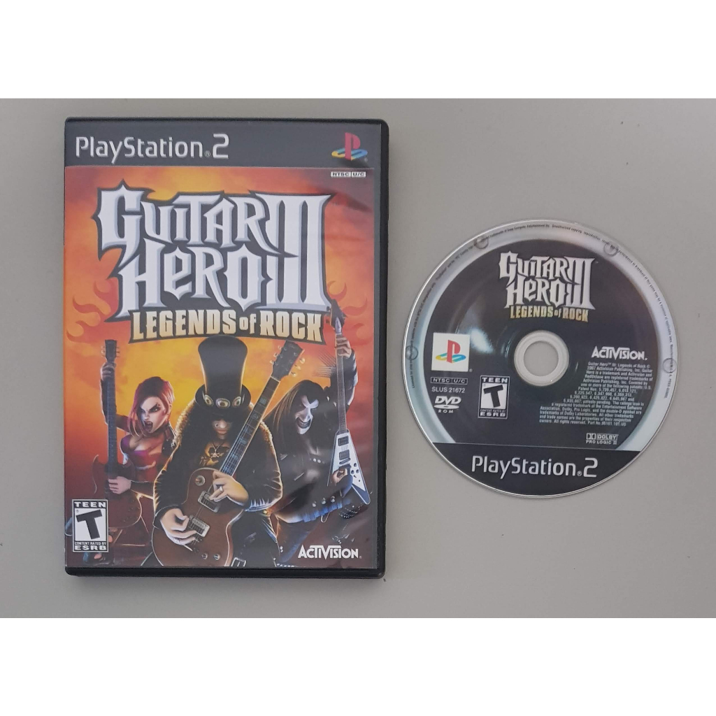 Guitar Hero III Legends Of Rock Playstation 3: Onde Comprar | BuscaProdutos