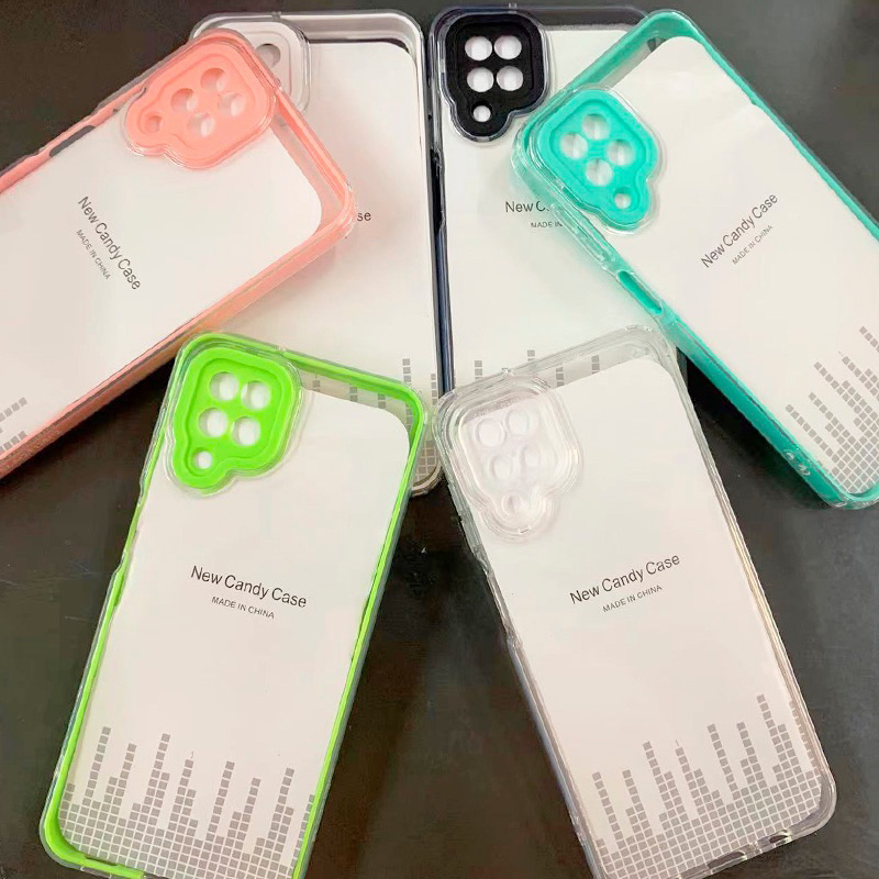 Capa Capinha Case Transparente 3 em 1 Para Galaxy A04 A04E A04S A12 A52 A13 4G capinha protetora 360 graus