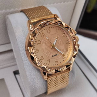 Relógios Femininos de luxo  Relógio de senhora  de diamante para senhora relógio de quartzo multicolor menina em Oferta na Shopee